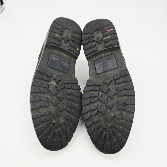 Vintage Polo Ralph Lauren Shoes Men\'s 9 D Oxford Black‎ Leather Plain Toe Derby main image 3